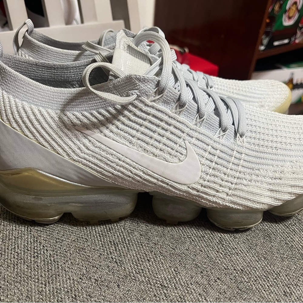 Nike Light Gray VaporMax Sneakers